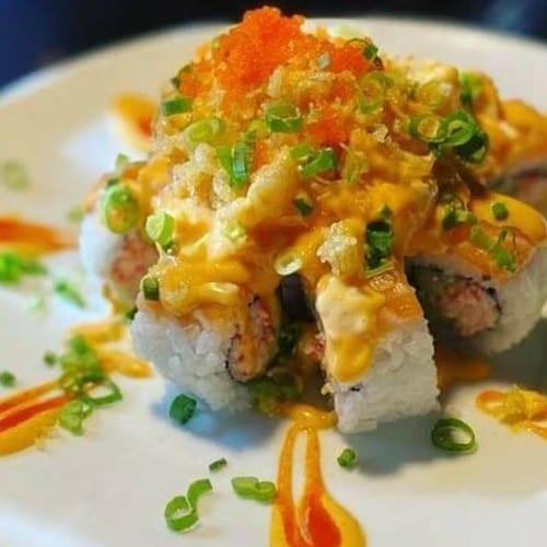 Lobster Volcano Roll.