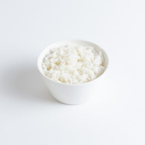 Steamed Rice.