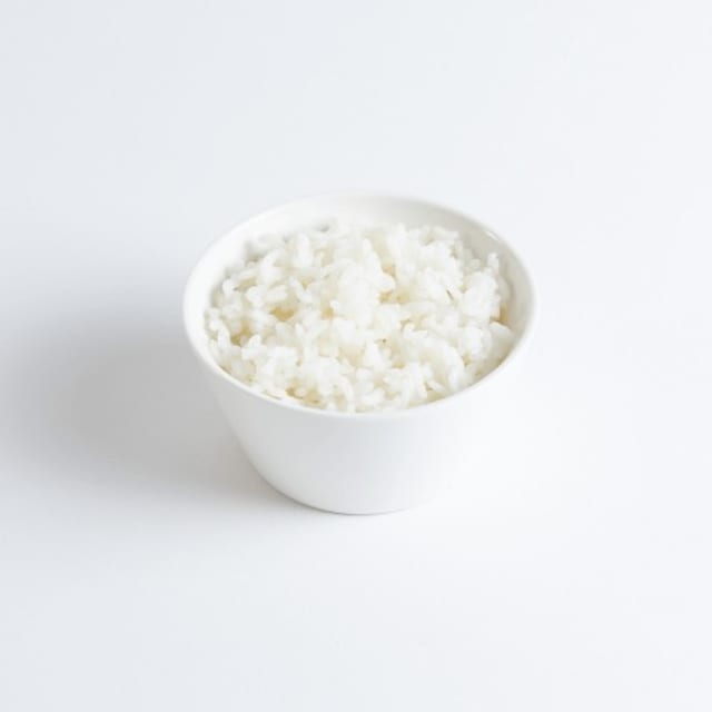 Steamed Rice.