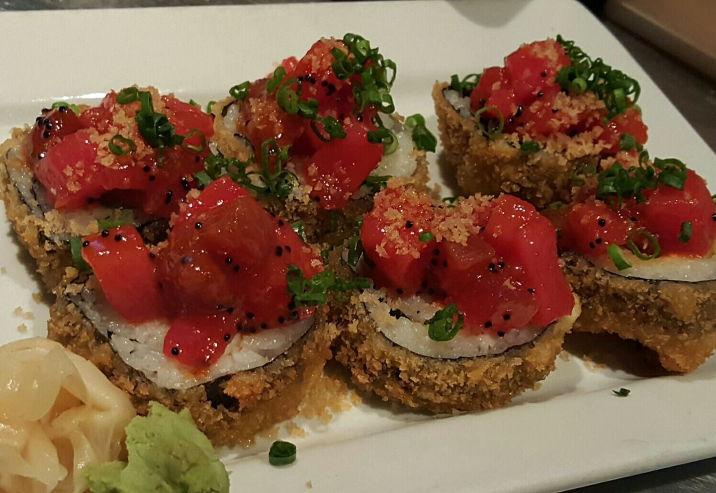 Tuna Bomb Fried Roll.