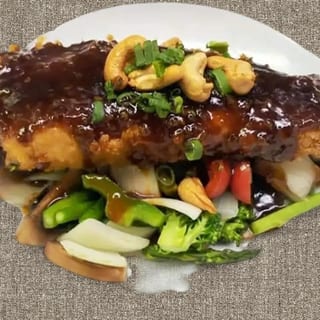 Garlic Panko Salmon