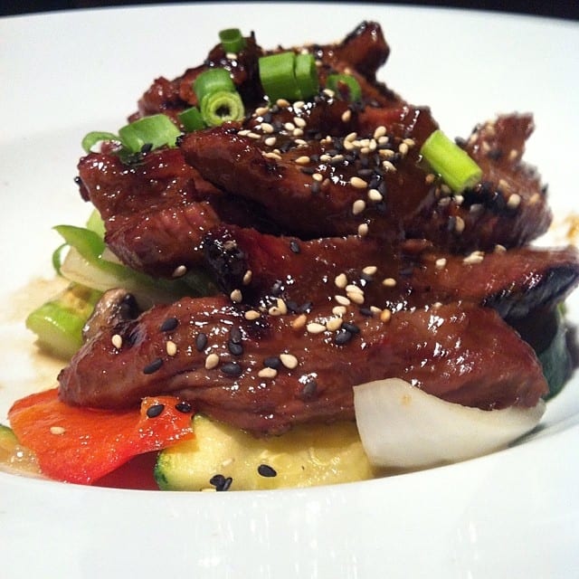 Mongolian Steak.
