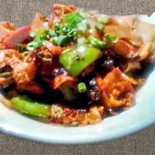 Spicy Basil Flat Noodle
